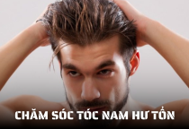 Chăm s&oacute;c t&oacute;c nam: Phục hồi t&oacute;c hư tổn đ&uacute;ng c&aacute;ch nhất