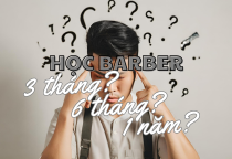 Học cắt t&oacute;c nam bao l&acirc;u ra nghề?