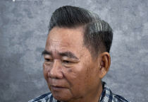 Ki&ecirc;̉u Tóc Undercut xanh ch&acirc;n - Scumbag boogie