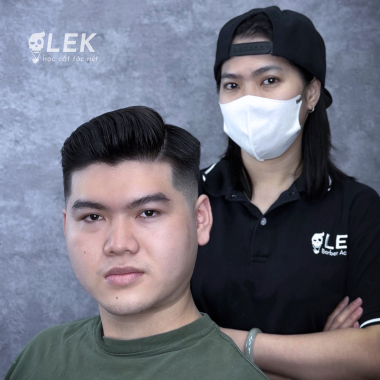 Kiểu T&oacute;c  Combover Với Cấu Tr&uacute;c Fade